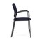 Lesro Newport Hip Chair Metal Frame, Charcoal, OH Navy Upholstery NP1161 - alternate 3